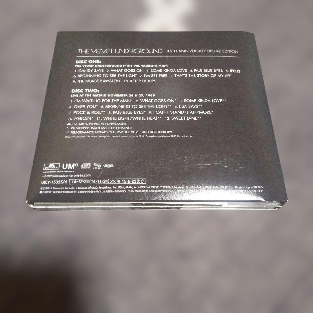 ヴェルヴェット・アンダーグラウンド45周年記念・デラックス・エディションCD3点