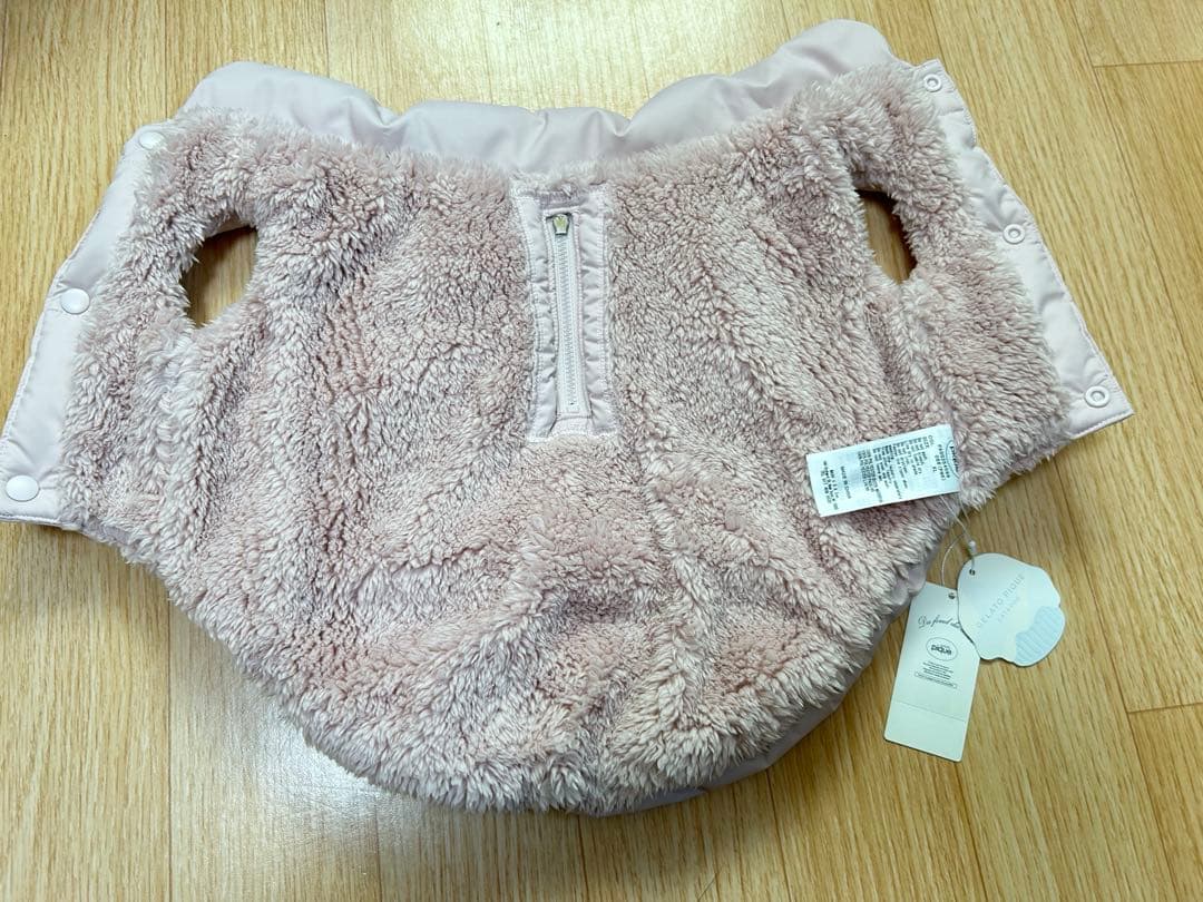 【専用】犬服 「CAT＆DOG」中綿ベスト　ジェラートピケ　XL ピンク