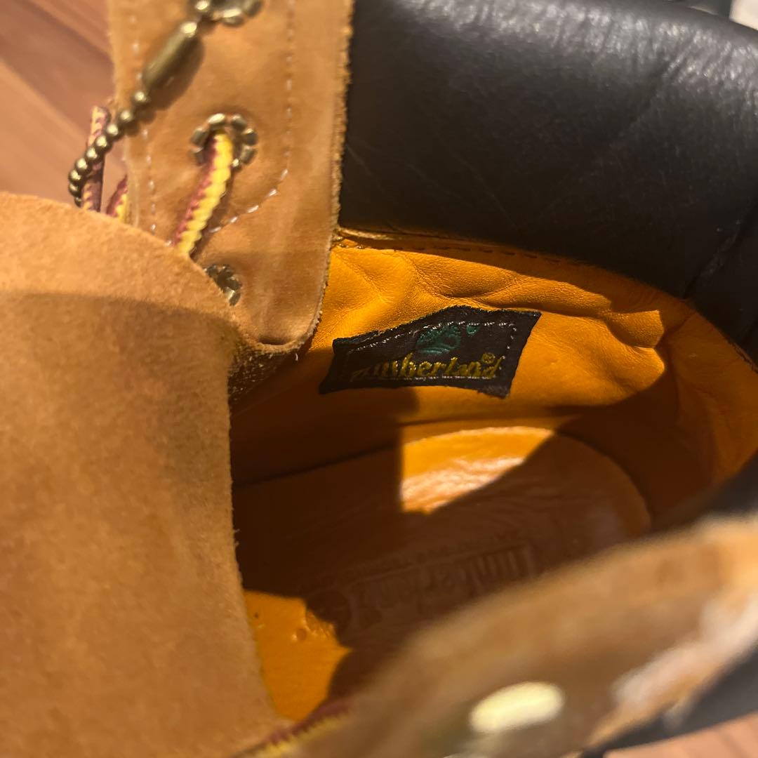 Timberland 防水スエードワークブーツ ベージュ