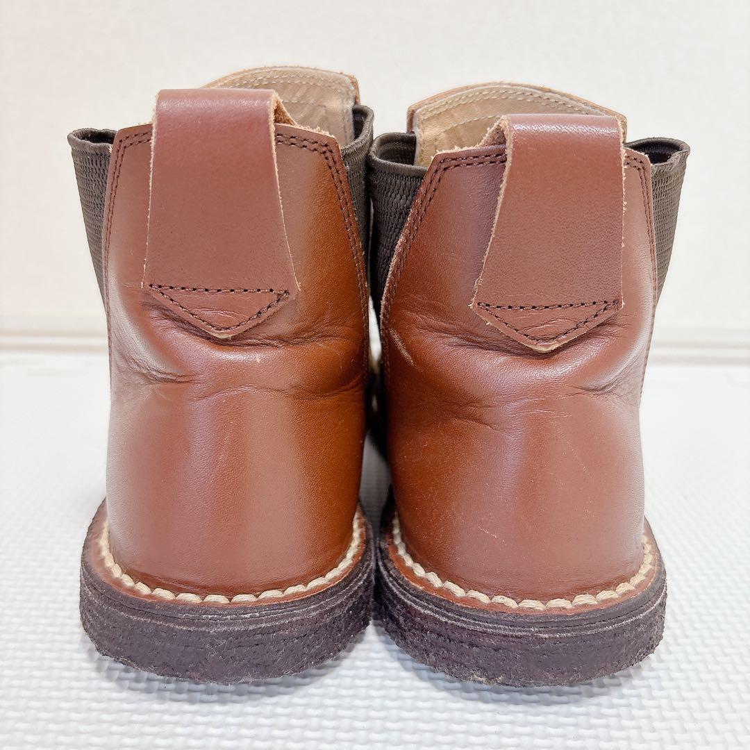 REGAL リーガル レザー サイドゴアブーツ ブラウン24.5cm