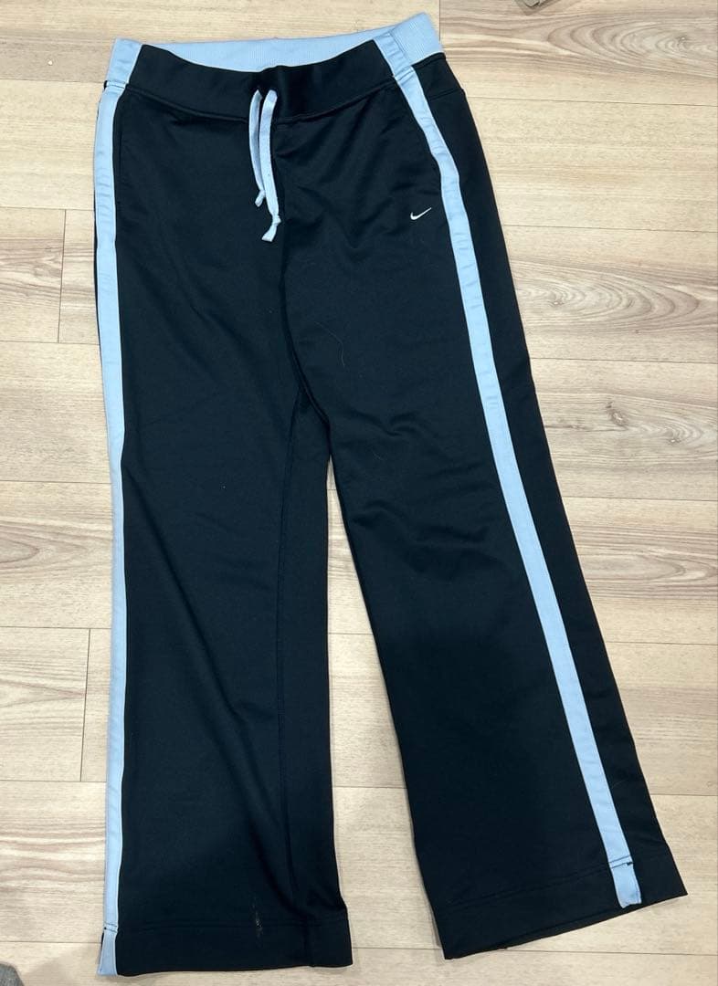NIKE ドライフィット　M アイスブルー　あの　セットアップ