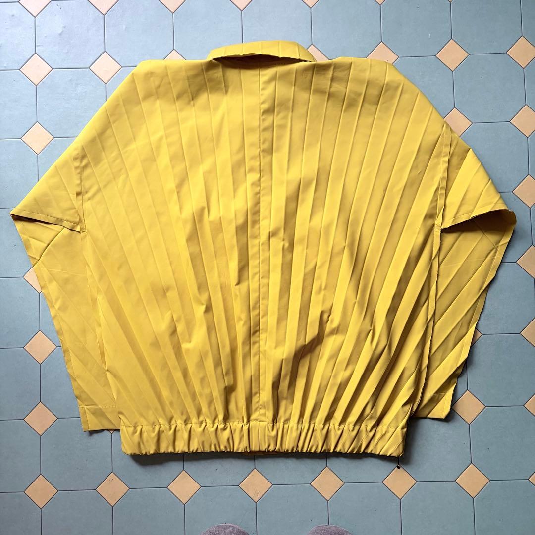 ISSEY MIYAKE HOMME PLISSE イエロー ジャケット