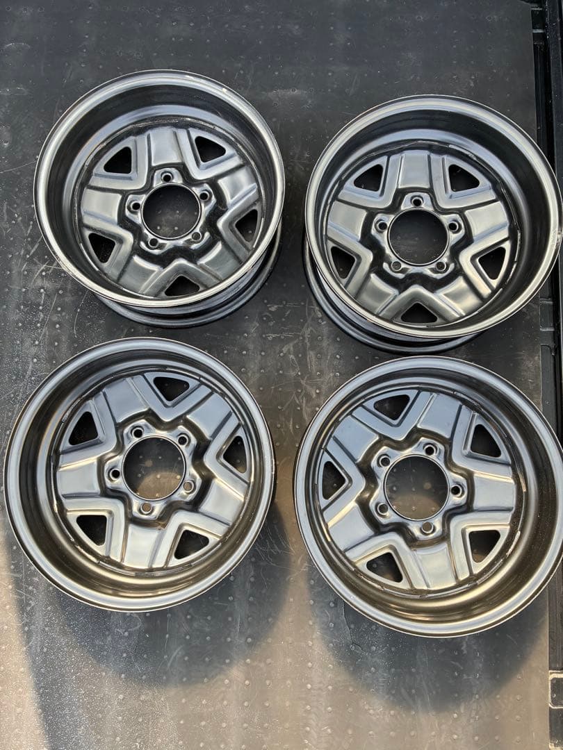 【美品】スズキ ジムニー JB64W純正スチールホイール　4本