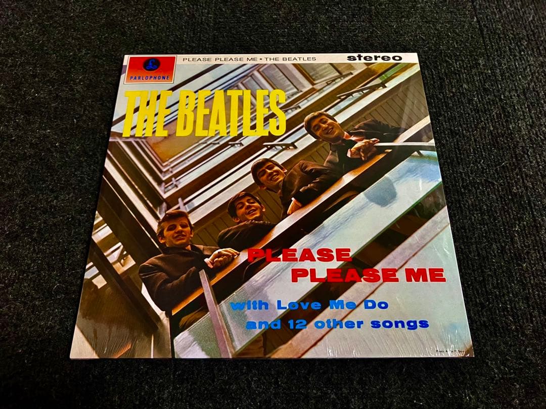 洋楽 GOLD PARLOPHONE BEATLES PLEASE PLEASE ME