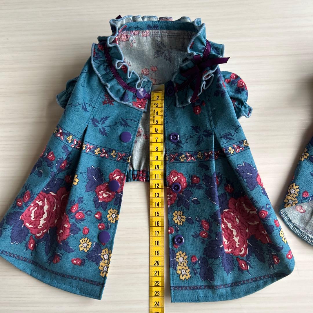 No.544•545 犬服ハンドメイド　バックオープンワンピース