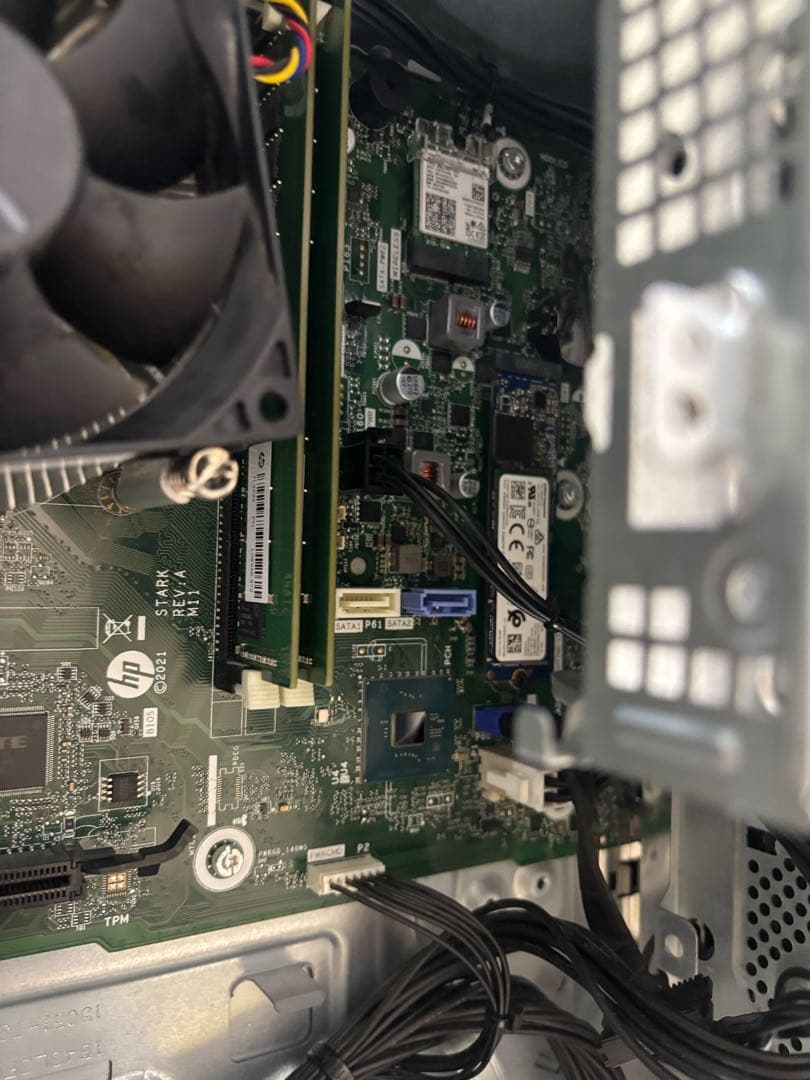 PCケース(自作PC用) HP Pavilion Gaming i7-11700 16GB SSD+HDD
