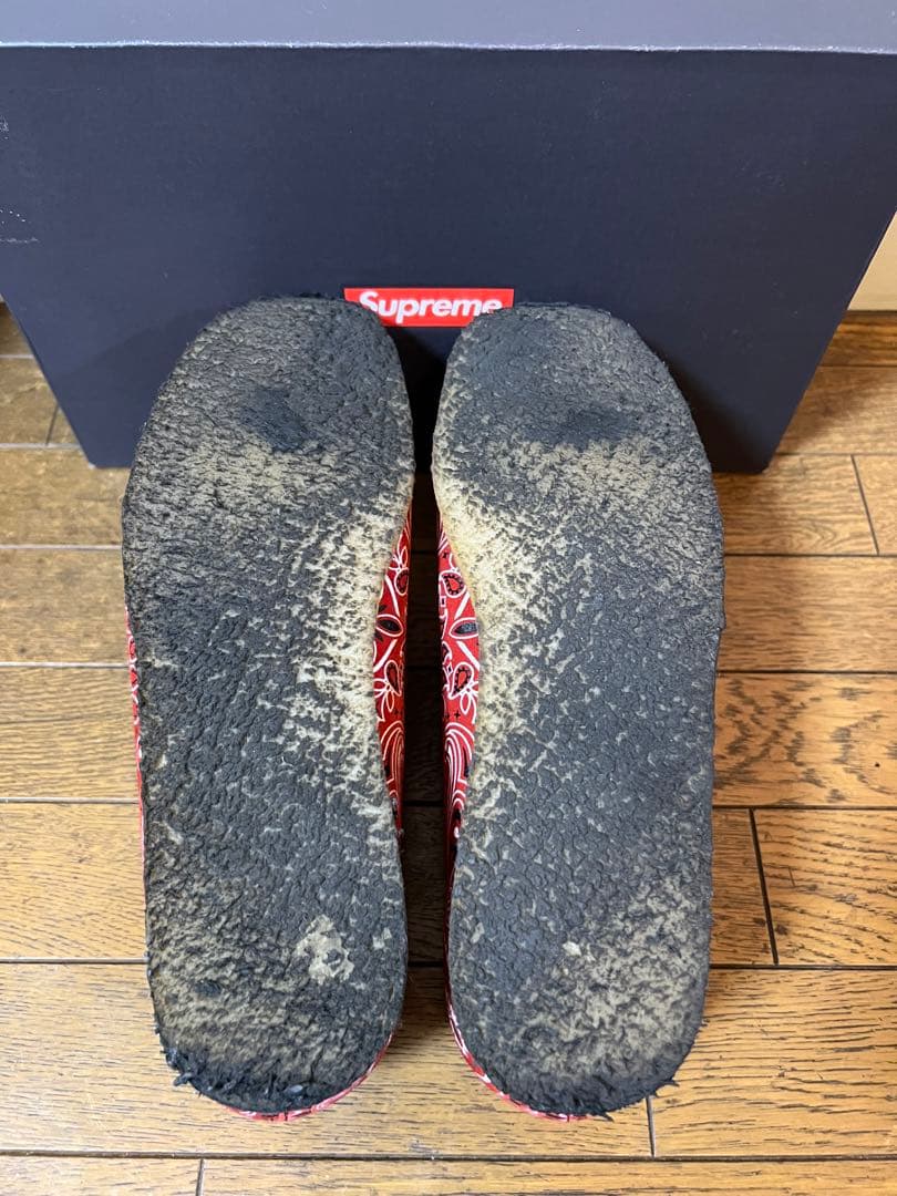 Supreme Clarks Wallabee Bandana バンダナ