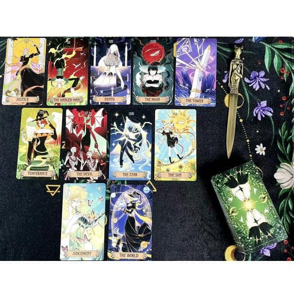 【正規品タロットカード】クラファン終了入手困難インディーズ✨魔法の目覚めのデッキ