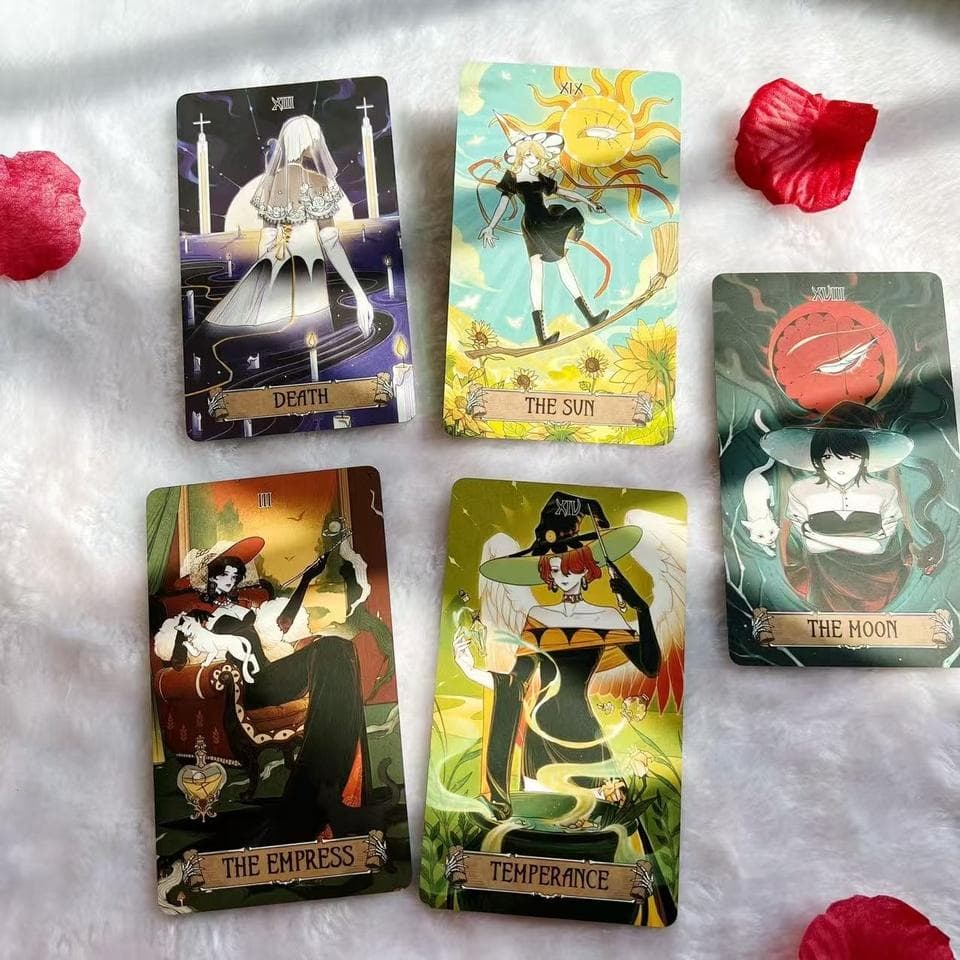 【正規品タロットカード】クラファン終了入手困難インディーズ✨魔法の目覚めのデッキ