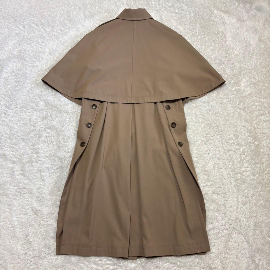 JKDM　ADORE シャンブレー ツイン コート ポンチョ