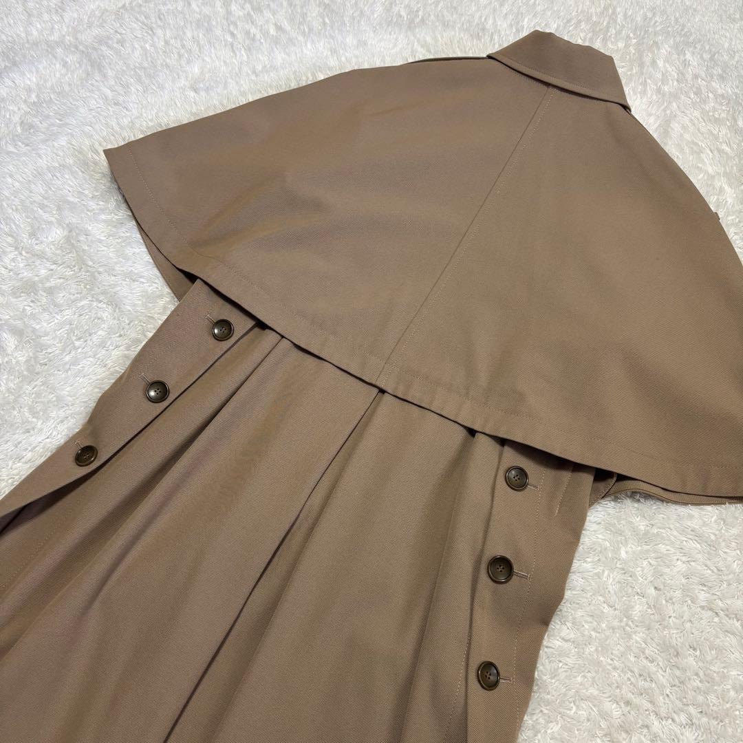 JKDM　ADORE シャンブレー ツイン コート ポンチョ