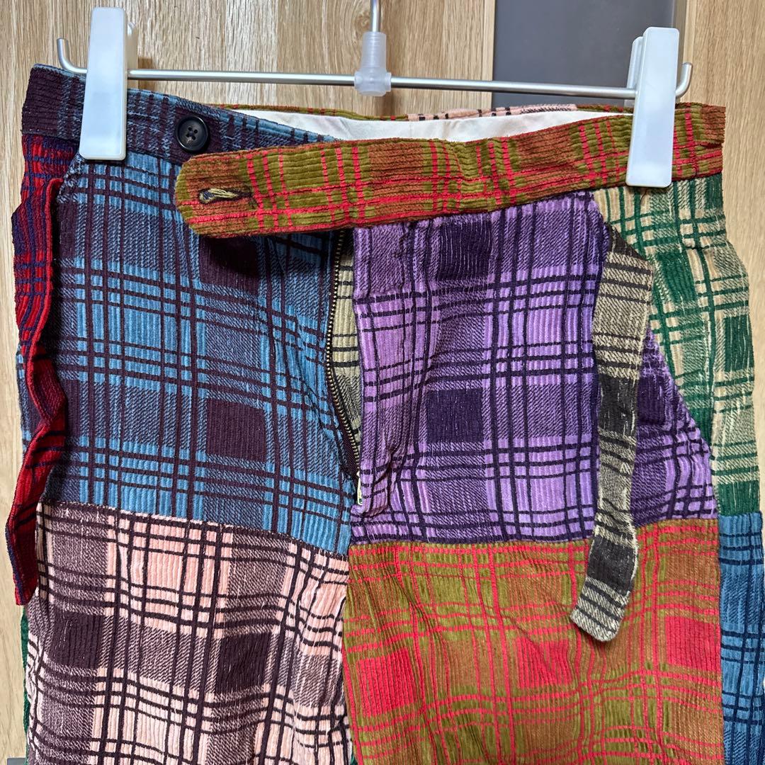 断*イ様 BODEコーデュロイパッチワークパンツ