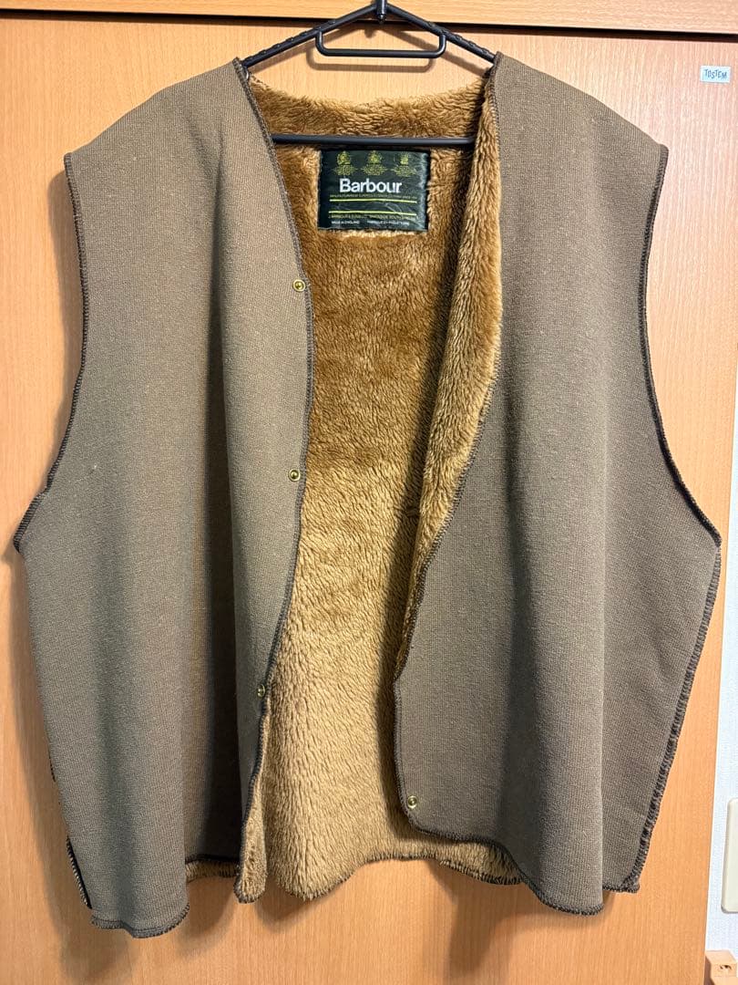 正規品　90s　Barbour　バブアーライナーベスト　ボアライナーベスト