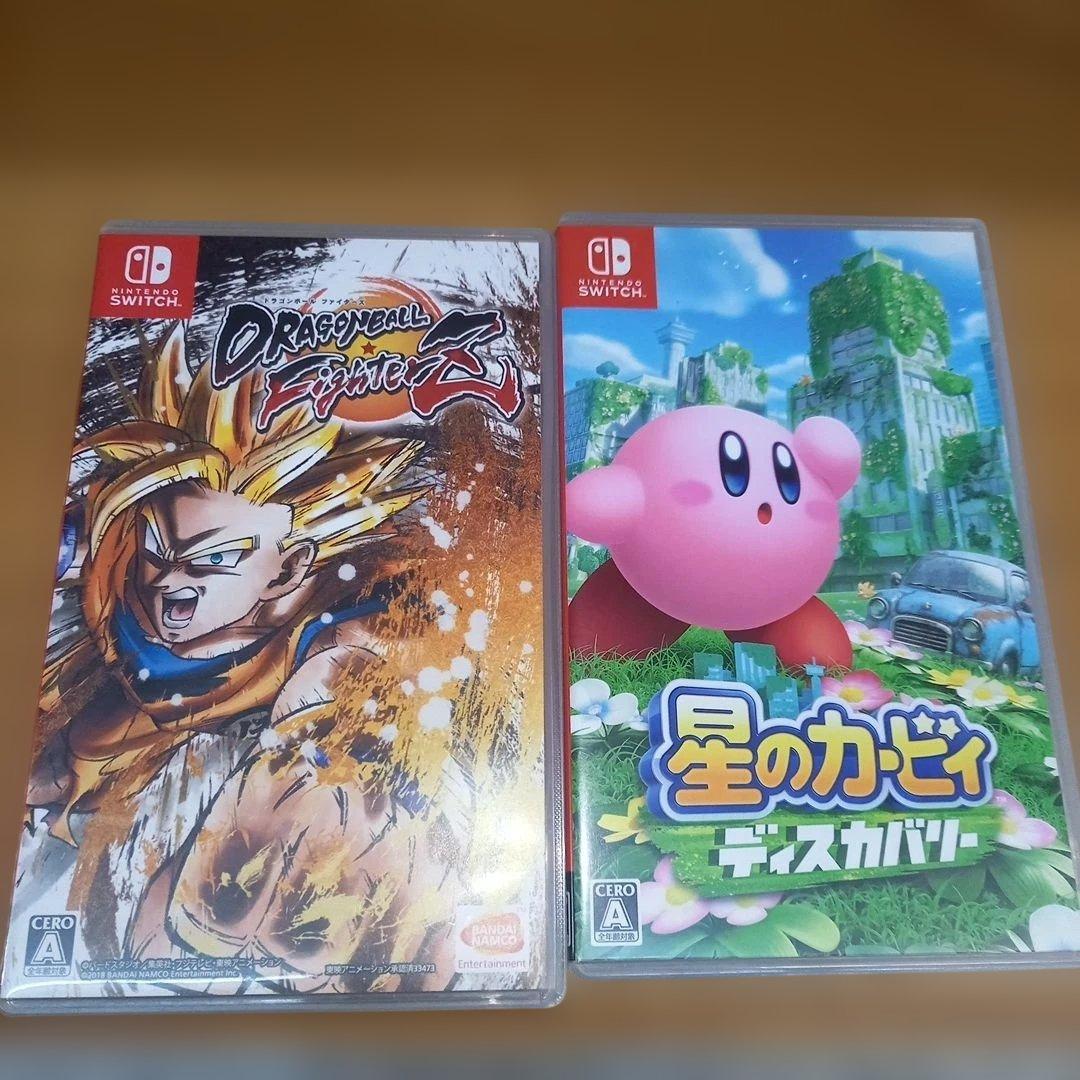 Switch　マインクラフト　ドラゴンボール　カービィ　釣りスピリッツ　FC25