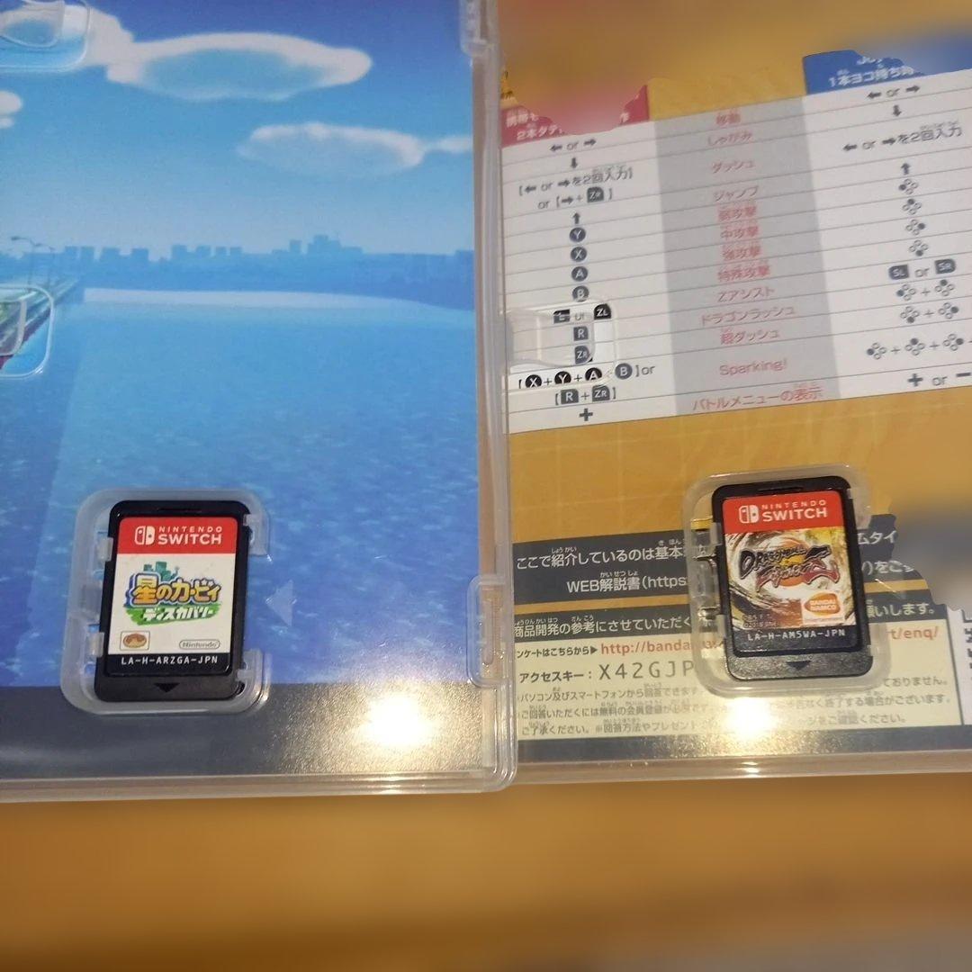 Switch　マインクラフト　ドラゴンボール　カービィ　釣りスピリッツ　FC25