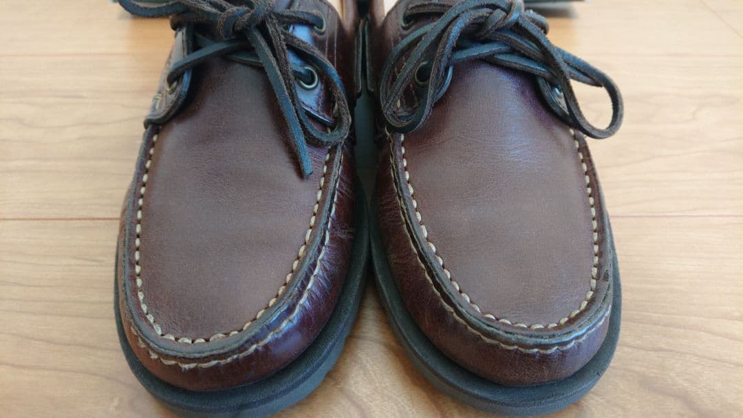 John Paraboot ブラウン デッキシューズ MALO 6.5