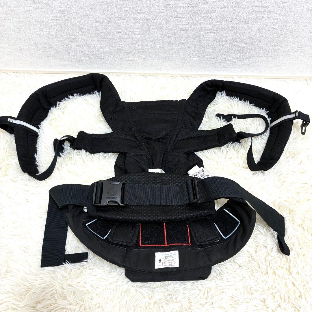 【美品】エルゴベビー OMNI Breeze 抱っこ紐 オニキスブラック 箱付き