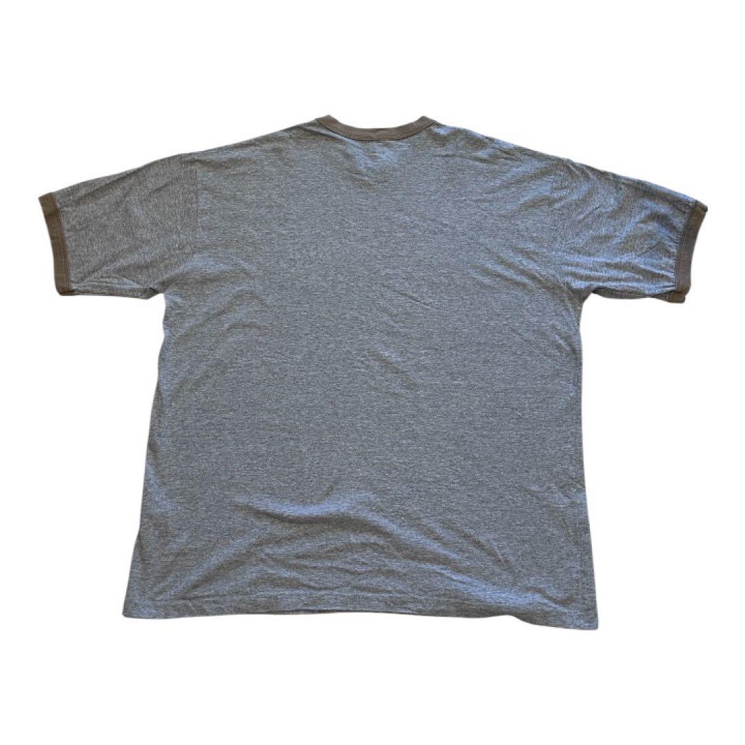 90s USA製　OLD STUSSY ロゴリンガーTシャツ XL