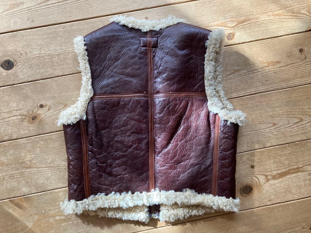 AERO LEATHER エアロレザー　C-3 シープスキンベスト