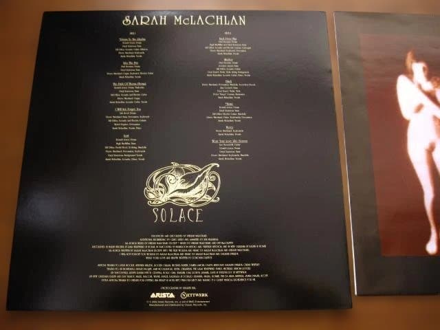 Solace　Analog　Sarah McLachlan