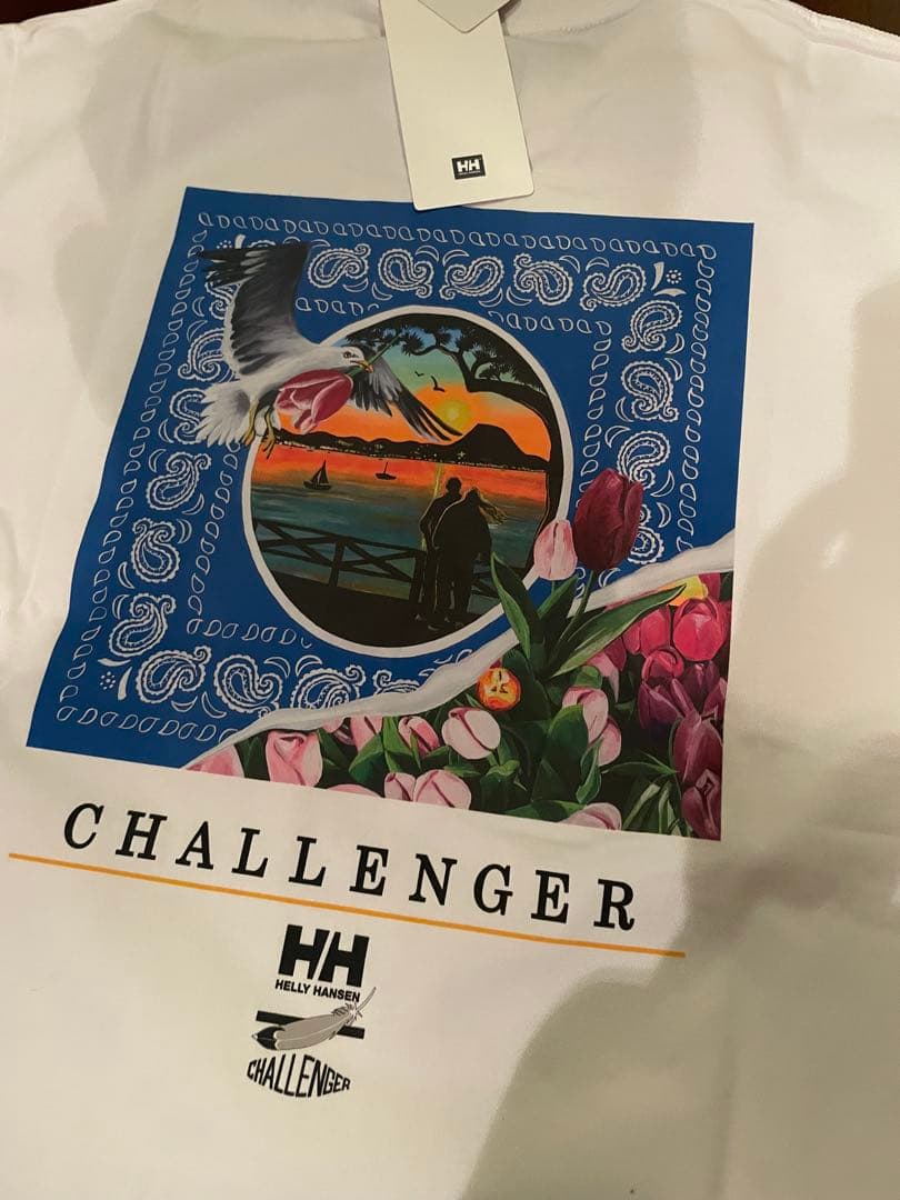 新品 M HH × CHALLENGERショートスリーブバンダナティー 長瀬智也
