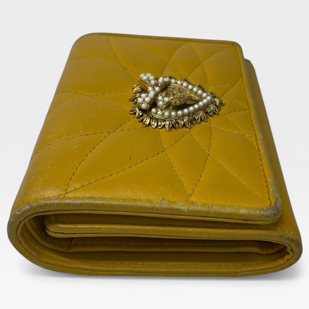 希少✨DOLCE&GABBANA　三つ折り財布　DEVOTION　デボーション