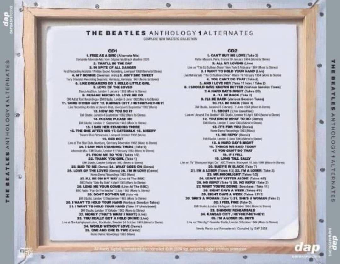 ♡THE BEATLES ANTHOLOGY ALTERNATES 1~4