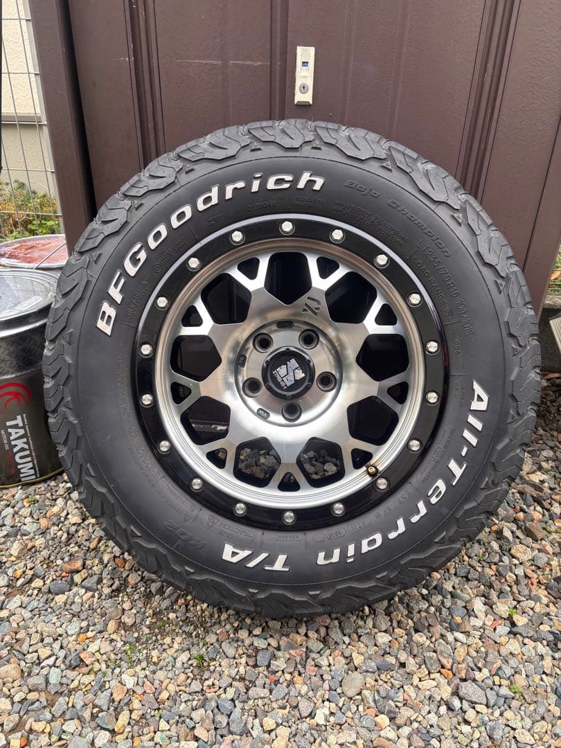 デリカD5ホイール MLJエクストリームJ XJ04 グッドリッチ