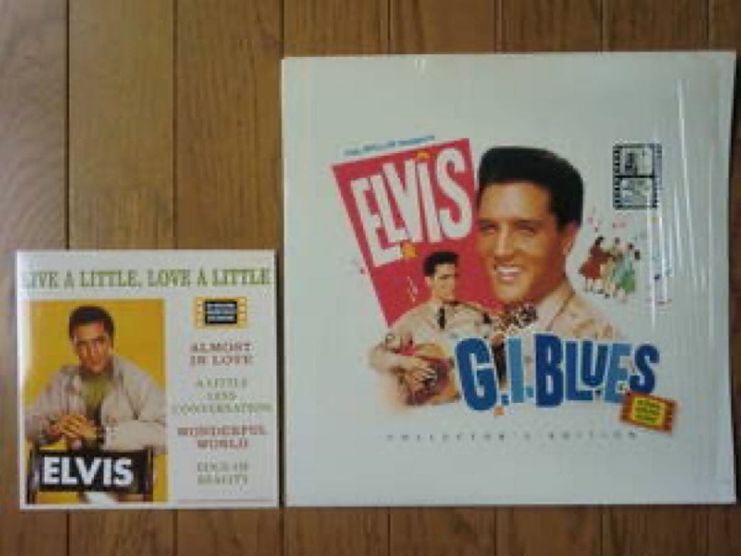 Elvis G.I. Blues コレクターズエディション新品2枚+7\"レコード
