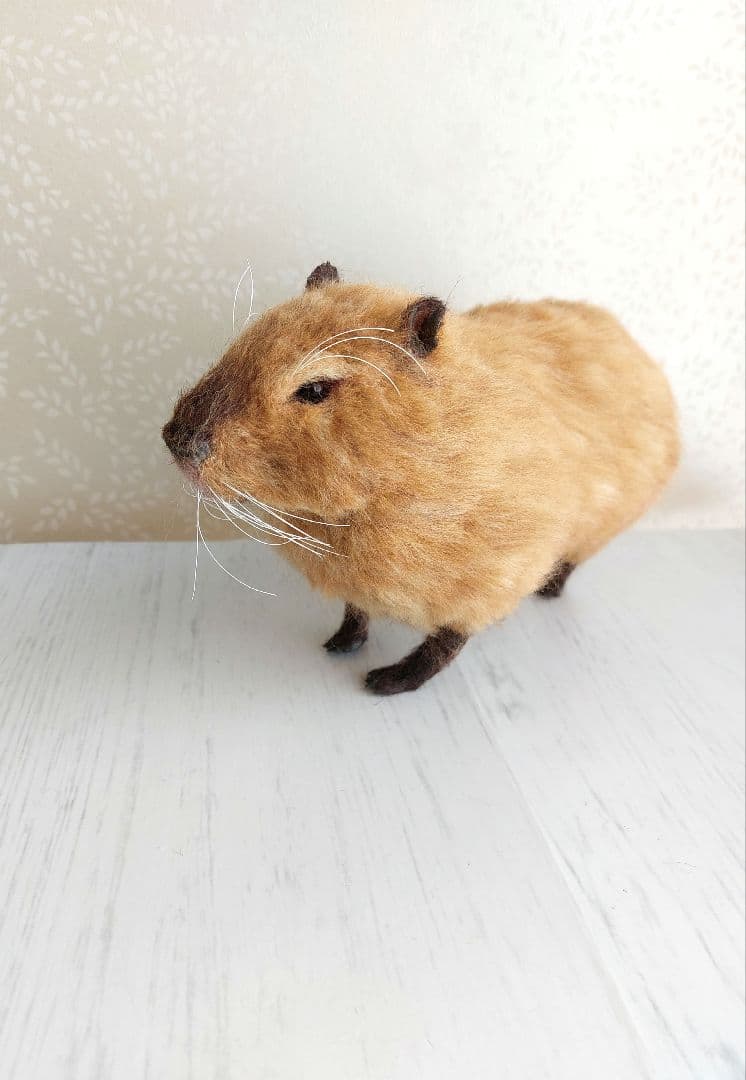 羊毛フェルト　カピバラ
