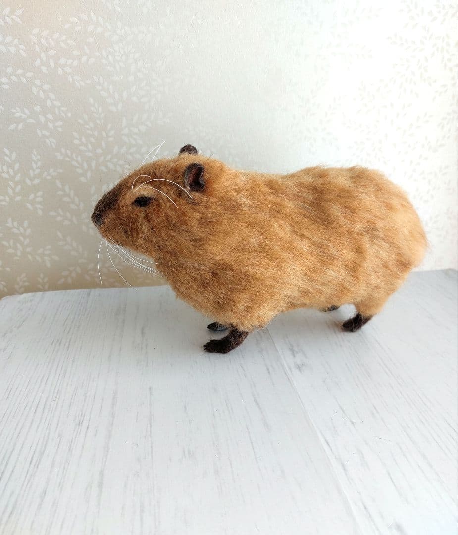 羊毛フェルト　カピバラ