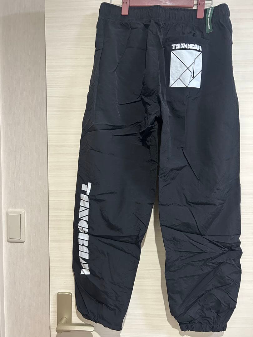 TANGRAM ブラック ナイロンパンツ Mサイズ