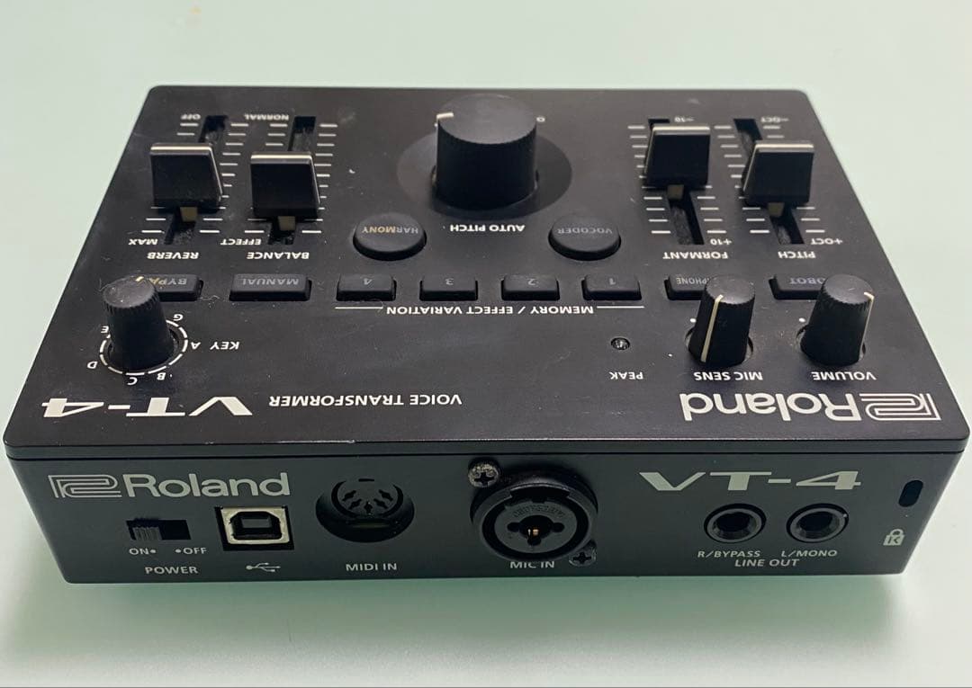 Roland VT-4 ボイストランスフォーマー ボーカルエフェクター