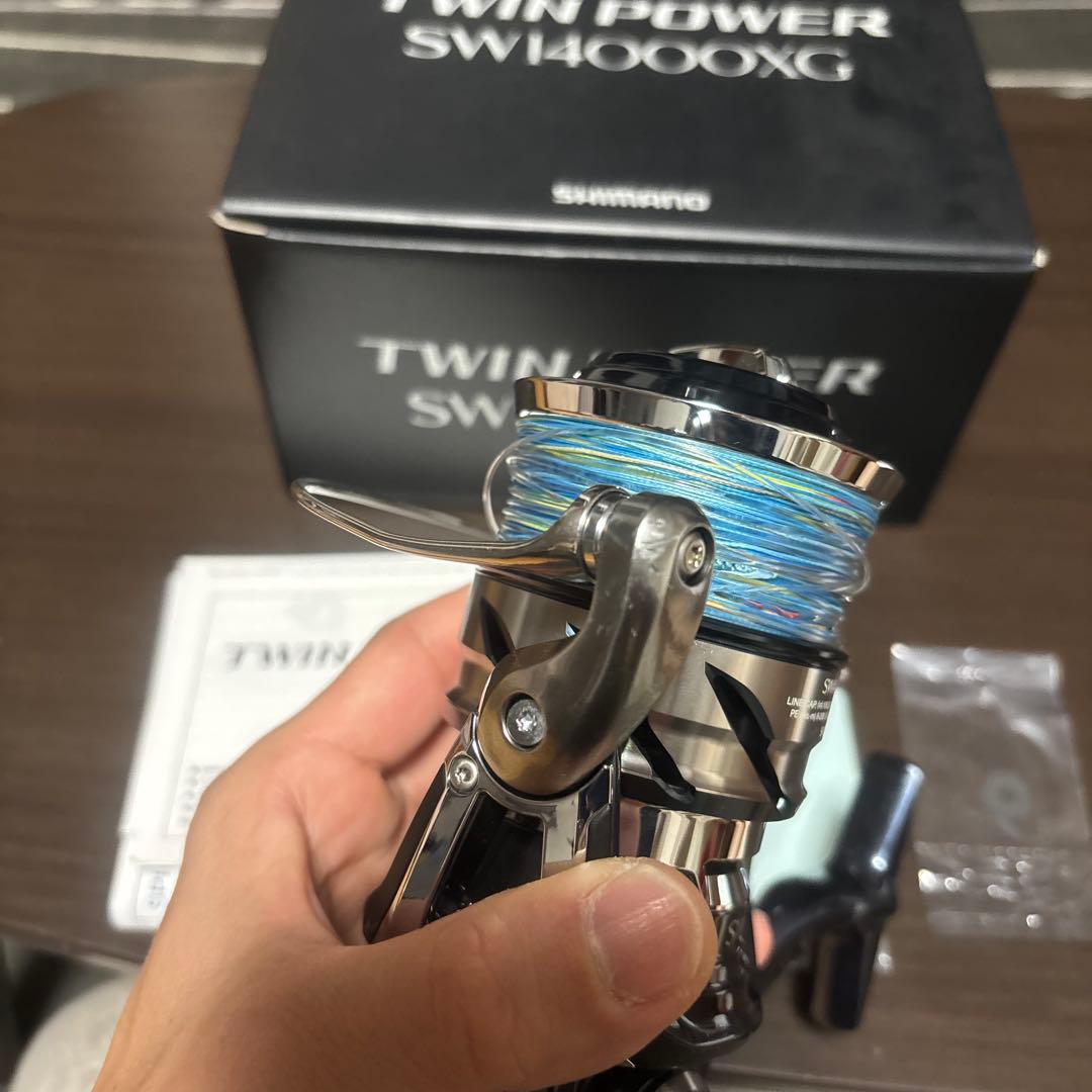 リール SHIMANO 21TWIN POWER SW 14000XG