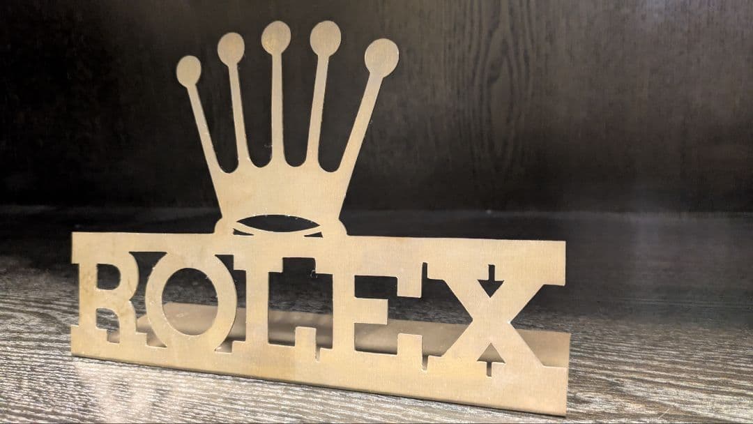 ROLEX ロレックス　真鍮製サイン　 超希少品