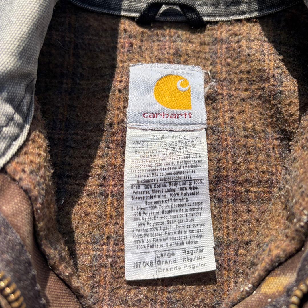 雰囲気最高✨00s Carhartt Detroit デトロイトジャケットJ97