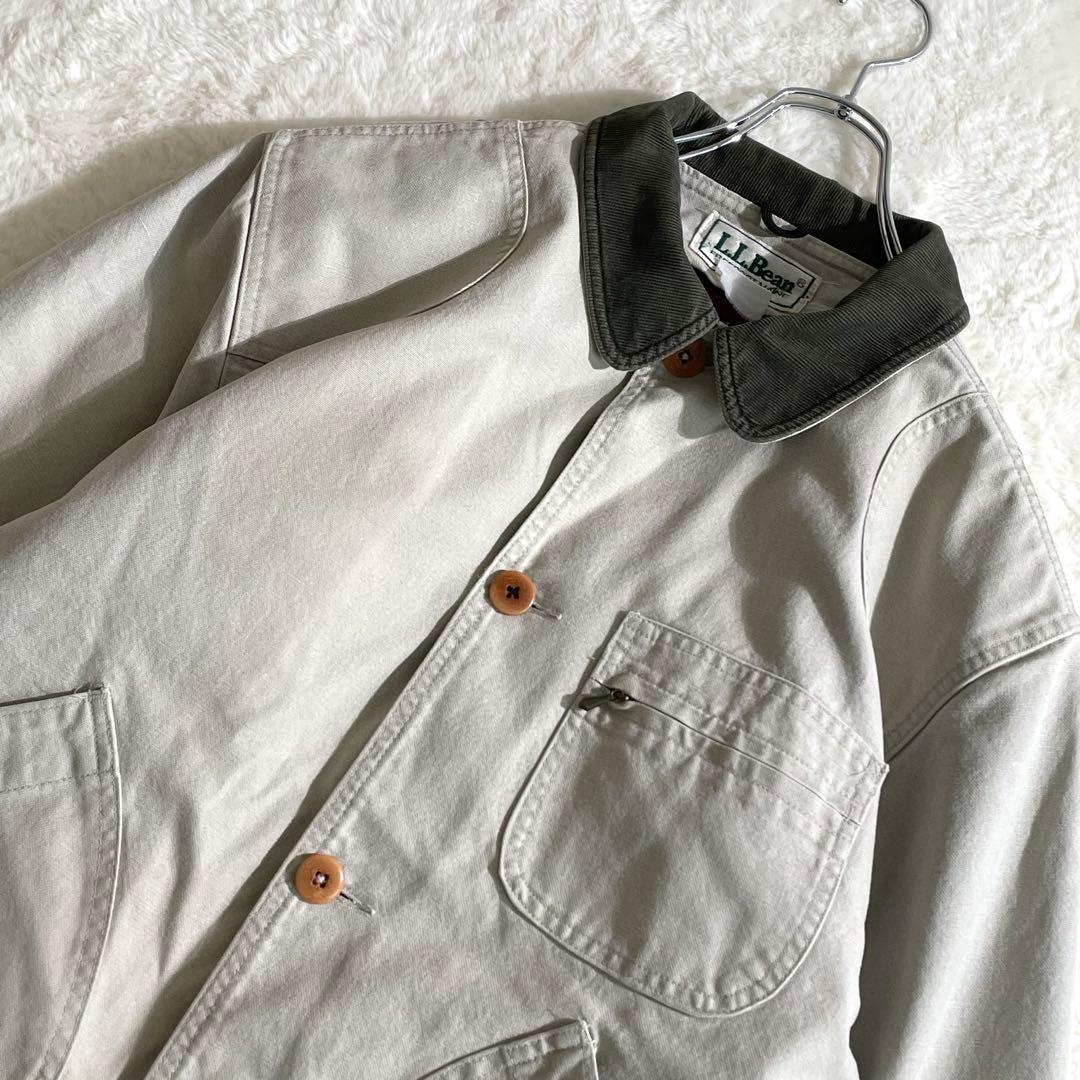 90s　L.L.Bean ハンティングジャケット ダック地　ウールライナー