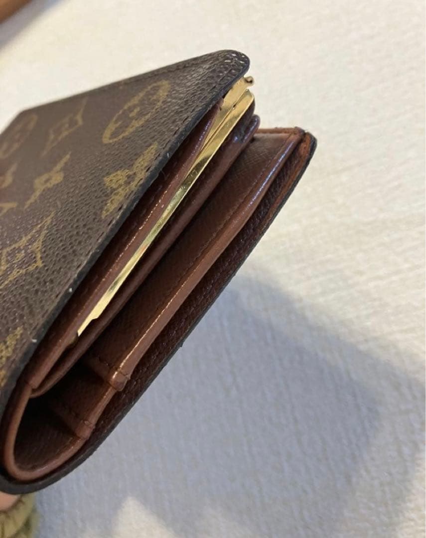 セール！ルイヴィトン 折りたたみ財布　がまぐち