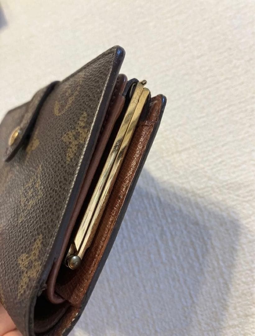 セール！ルイヴィトン 折りたたみ財布　がまぐち