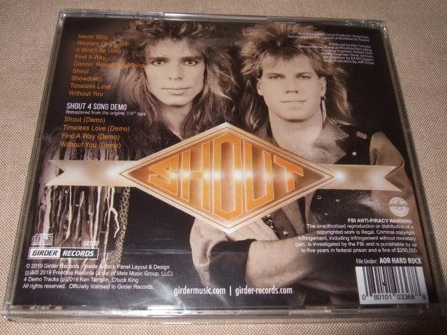 SHOUT,新品未開封,クリスチャン・メロハー/ハードロック,1st,メロハー