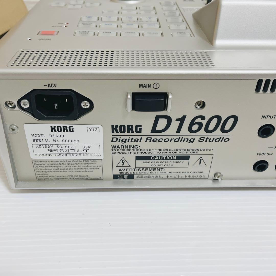 【ジャンク】KORG D1600 マルチトラックレコーダー