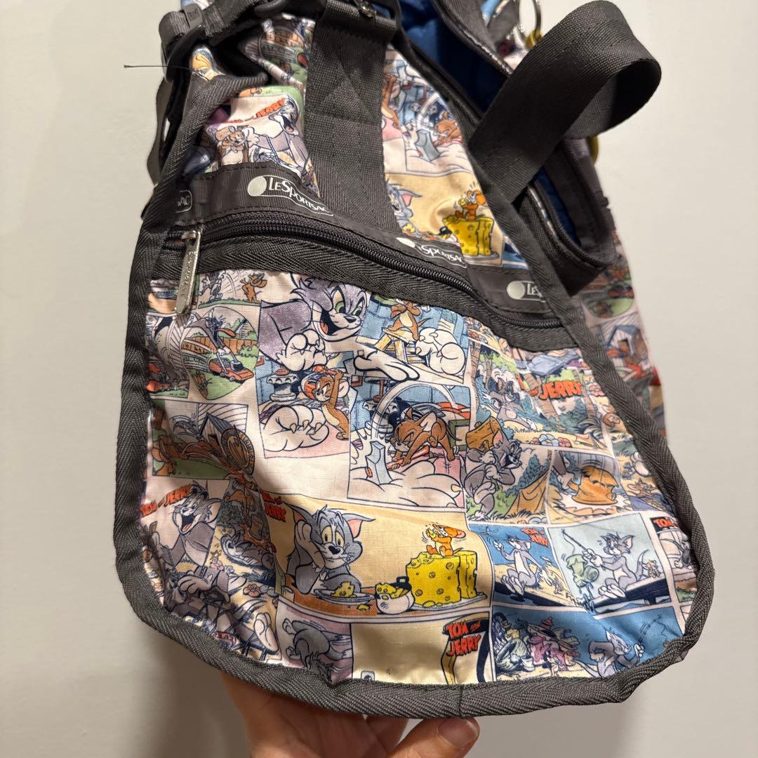LeSportsac ラージウィークエンダー トムとジェリー コラボレーション