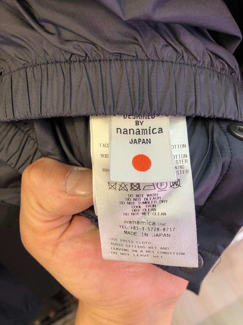 ジャケット・アウター nanamica GORE-TEX Crew Jacket Black