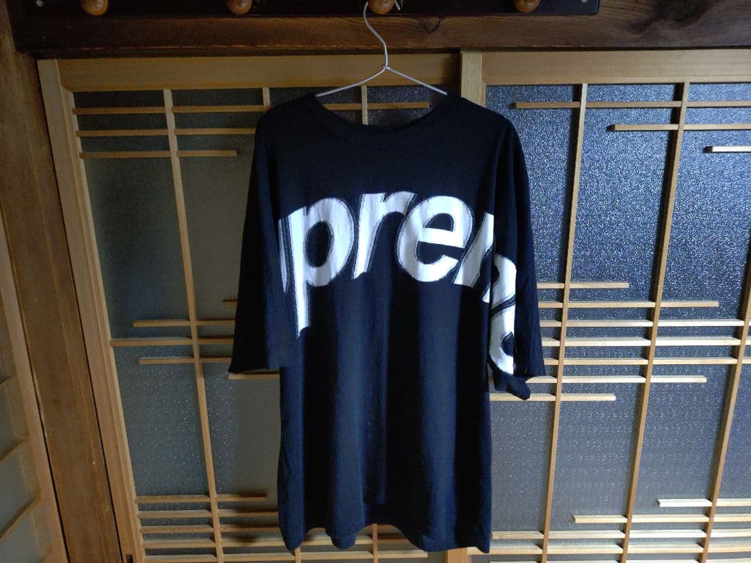 希少XL Supreme Intarsia S/S TOP 黒