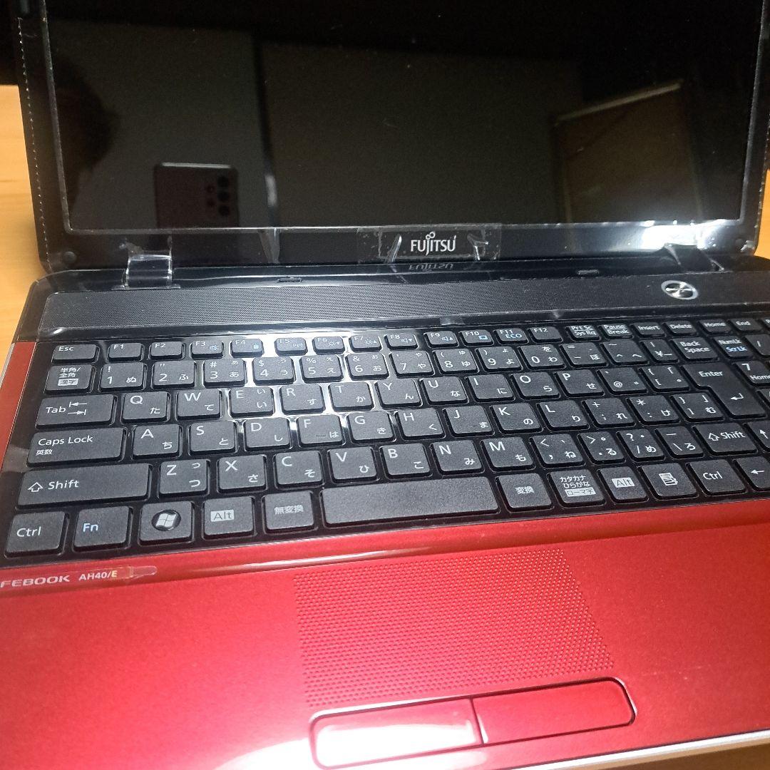 Fujitsu LIFEBOOK AH40/E レッド(ケース付き)