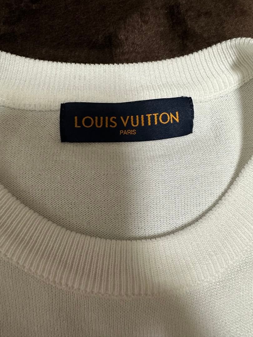 LOUIS VUITTON ハートロゴ ニットＴシャツ