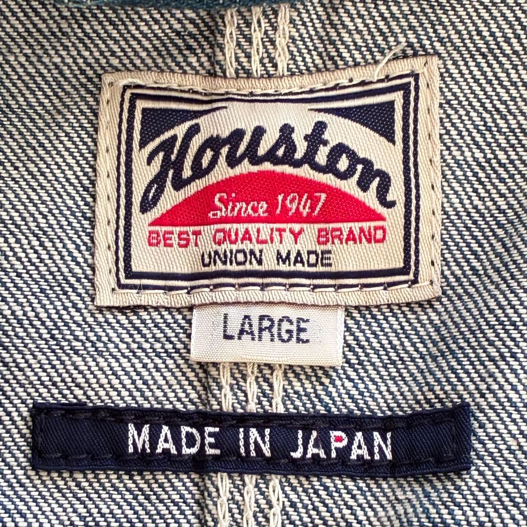 【MELOSO】HOUSTON（ヒューストン）デニムカバーオール L