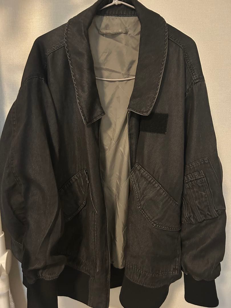 JEANASIS リバーシブルフライトジャケット　ほぼ未使用