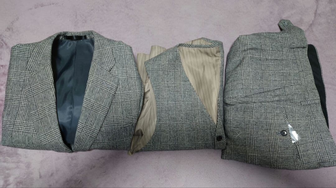 未使用保管品✨TRADMAN COLLECTION グレンチェック 3ピース