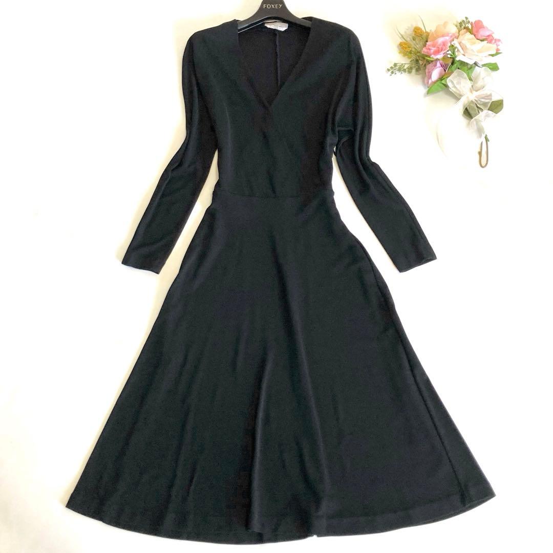 MAX MARA マックスマーラ カシュクール ワンピース ストレッチ フレア